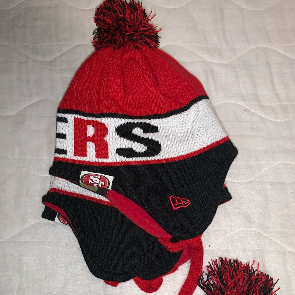 San Francisco 49ers snow hat